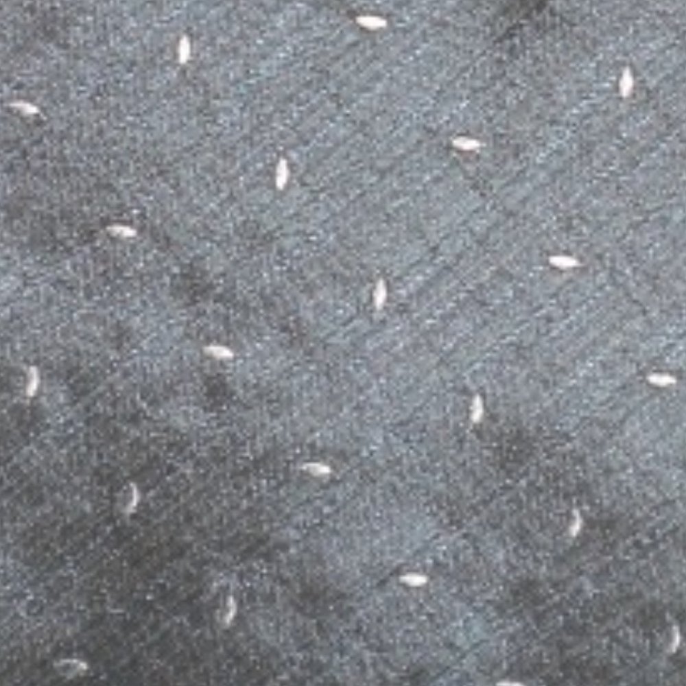 LORENZINI gray textured 100% SILK TIE Made in Italy classic